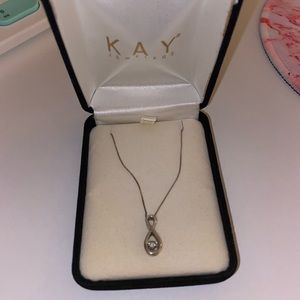 KAY JEWELERS Diamonds in Rhythm Infinity Necklace